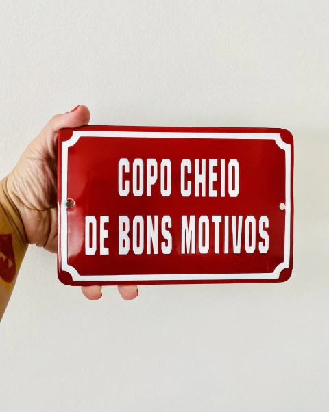 Copo cheio de bons motivos - comprar online
