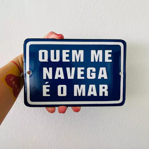 Quem me navega é o mar - comprar online