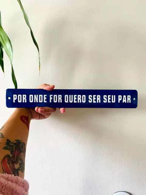 Por onde for quero ser seu par - comprar online