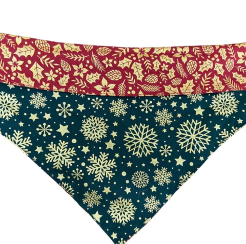 Bandana Natal - Dupla Face - SOB MEDIDA