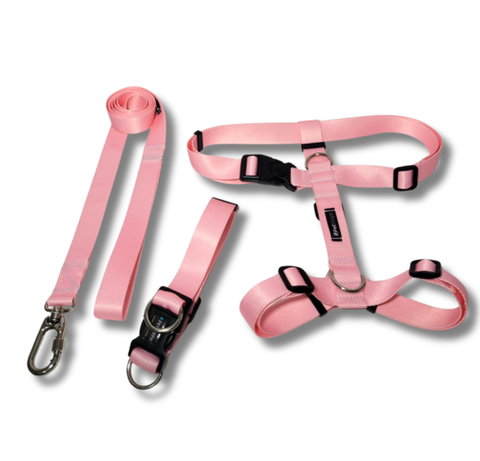 Combo Peitoral em H - Rosa pastel