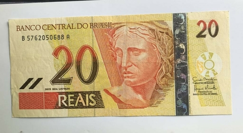 Cedula Brasil C-306 2007 1-9999 BA Guido Mantega Henrique Meirelles b5762050688a