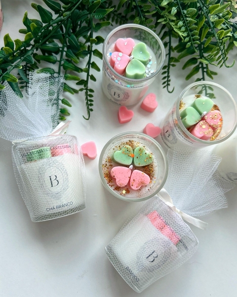 Mini velas corações - 15 anos - comprar online