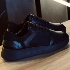 SNEAKER AKON ALL BLACK - loja online