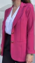 Blazer alfaiataria Luana pink - comprar online