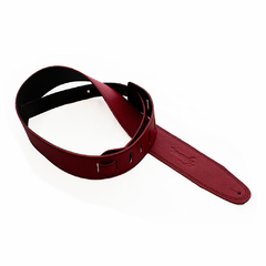 Correa de Cuero Vacuno Roja