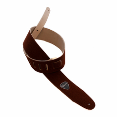 Correa 6cm simil carpincho habano