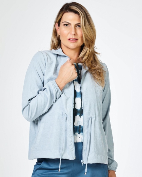 JAQUETA SELENA CORTA VENTO - AZUL