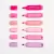 Marca Texto Pink Vibes - 6 Cores na internet