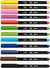 Caneta Brush Pen Cis - 12 Cores - comprar online