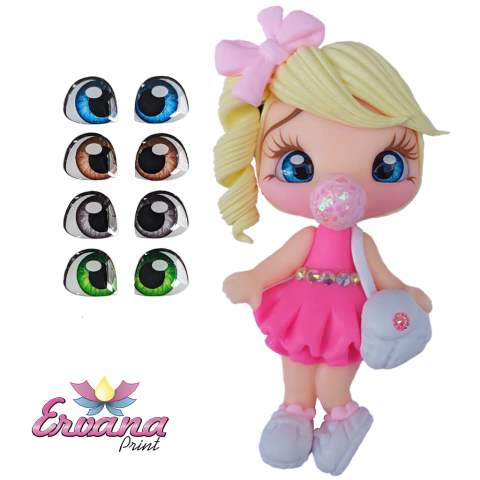 Olhos Resinados 124e