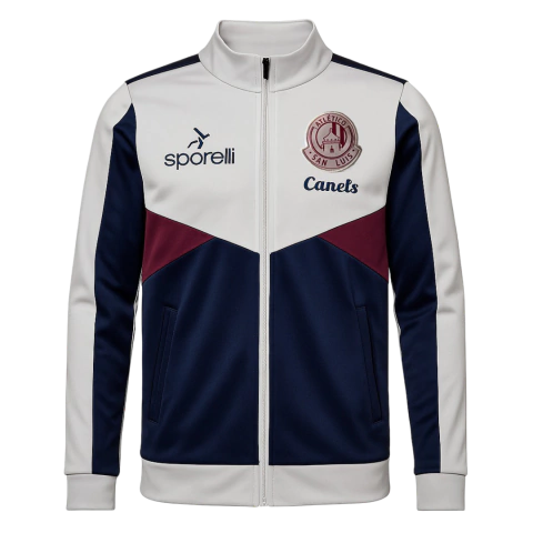 CHAMARRA CON CIERRE BLANCO/ MARINO ADSL - comprar en línea