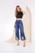 Calça Pantacourt - Folam Jeans