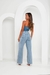 Calça wide leg fendas (dsty) - Folam Jeans