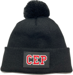 Gorro CEP - Preto Liso - Pompom Removível - comprar online
