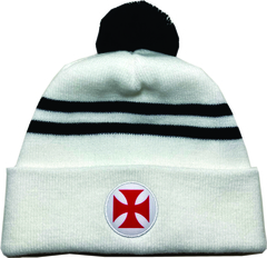 Gorro Vasco 2025 - Branco - Cruz de Malta