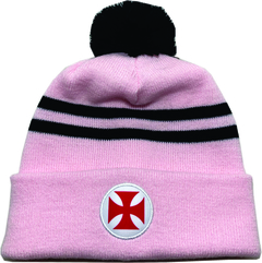 Gorro Vasco 2025 - Rosa - Cruz de Malta