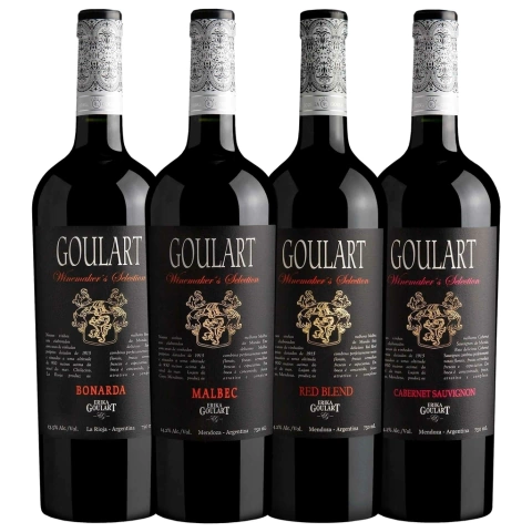 Kit Vinho Argentino -  Winemaker's Selection - 4 Varietais - Bodega Goulart