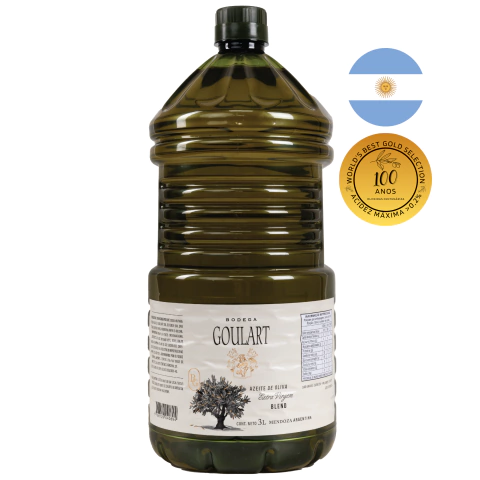 Azeite Premium Argentino Bodega Goulart – Extra Virgem Blend 3L - Ac. <0,2% - comprar online