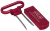 Saca-Rolha Pinça C/ 2 Laminas - Bordô Bodega Goulart - comprar online