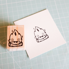 Carimbo Desenho | Ghibli Calcifer - 3x4 cm