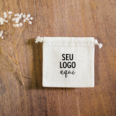 Saquinho Algodão | Personalizado Seu Logo na internet