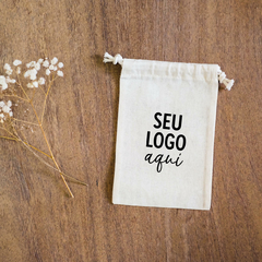 Saquinho Algodão | Personalizado Seu Logo - Estúdio Tatu