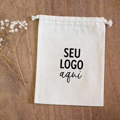 Saquinho Algodão | Personalizado Seu Logo