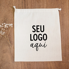 Saquinho Algodão | Personalizado Seu Logo - loja online