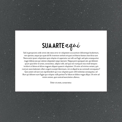 Cartão Personalizado | Seu Logo ou Arquivo - 10x15 cm
