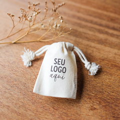 Saquinho Algodão | Personalizado Seu Logo