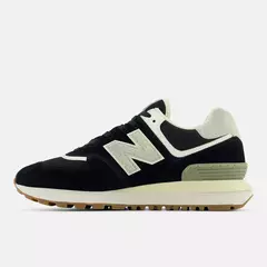 Tênis New Balance 574 Legacy Preto/Verde Musgo - comprar online