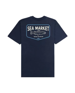 T-shirt Sea Market Marinho - comprar online