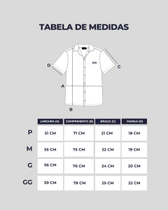 Camisa Linen Azul - loja online