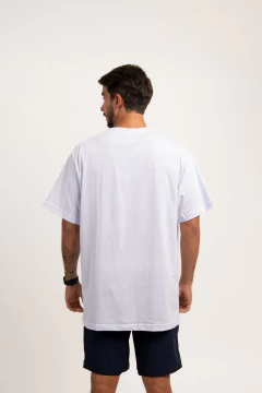T-shirt Trio Oversized Branca - comprar online