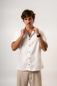 Camisa Linen Branca - loja online