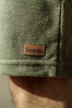 Short Cotton Verde Oliva - comprar online