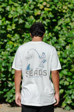 T-shirt Wild Fishing Off - Seads | Loja Online Surfwear Lifestyle | Oficial
