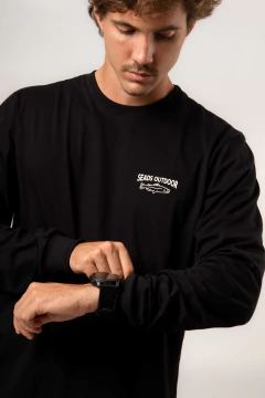 Long Sleeve Seads Outdoor Preta - loja online