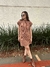 Vestido Lara marrom na internet