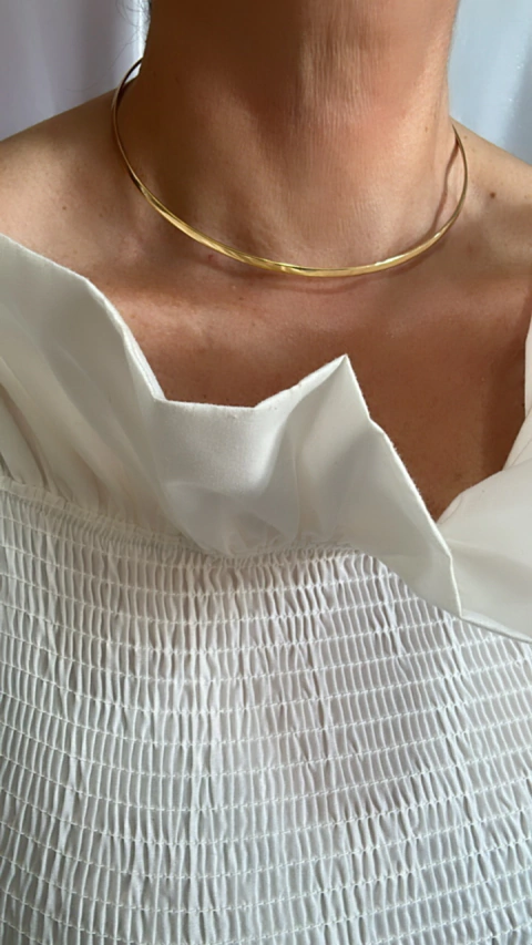 COLAR ARO JOCASTA DOURADO