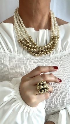 COLAR ACSA DOURADO