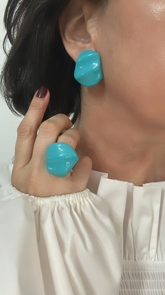 ANEL MARICELISE AZUL - Angelinas Acessórios