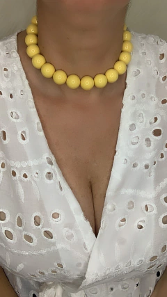COLAR RAY AMARELO