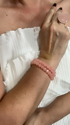 PULSEIRA CRISTAL ROSA