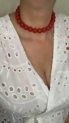 COLAR RAY VERMELHO VIBRANTE