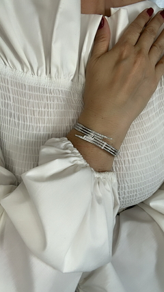 BRACELETE LIVORATI NÍQUEL