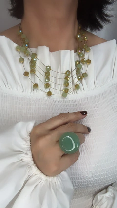 COLAR FELICIA CRISTAL