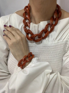 PULSEIRA MÔNACO TERRA - Angelinas Acessórios