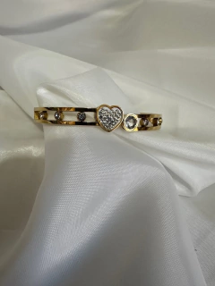 PULSEIRA SAIGON CORAÇÃO DOURADA - comprar online